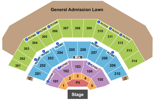 American Family Insurance Amphitheater Cody Johnson Seating Chart